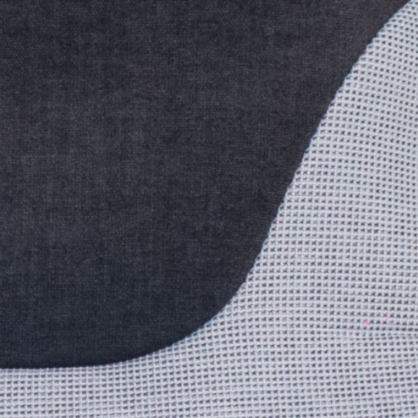 Terciopelo gris oscuro / Jacquard gris